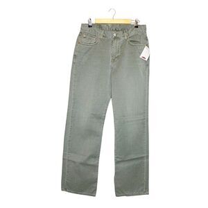 90s Y2K Deadstock 32x33 Lucky Brand Low Rise Straight Leg Pants Green